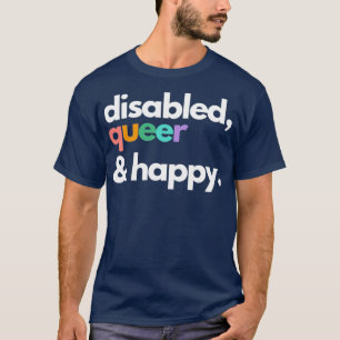 T-shirt Handicap et heureux