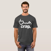 T-shirt Handicap Fauteuil Roulant Funny Fauteuil Roulant A (Devant entier)