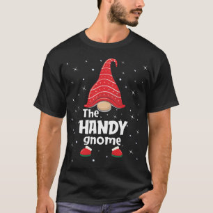 T-shirt Handicap Gnome Famille Correspondant Noël Funny Pa