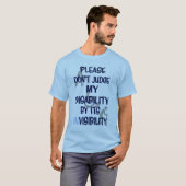 T-shirt Handicap/INvisibilité (Devant entier)