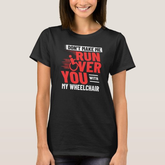T-shirt Handicap moteur : (Devant)