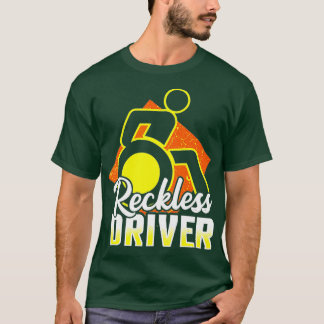 T-shirt Handicap pour Humour en fauteuil roulant amusant