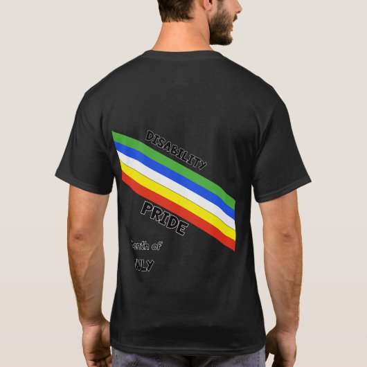 T-shirt "Handicap Pride" (Dos)