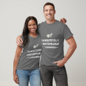 T-shirt Handicapped dog Pawsitively Unstoppable family fun (Unisexe)