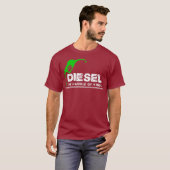 T-shirt Handle diesel des rois Funny Diesel Power 4X4 (Devant entier)