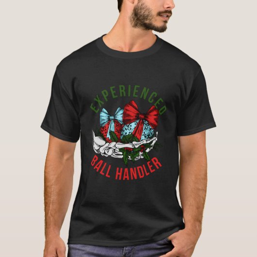 T-shirt Handler de balle expérimenté Py Skeleton (Devant)