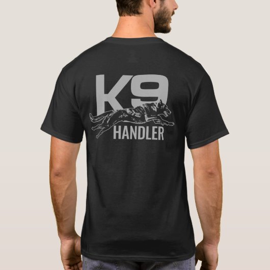 T-shirt Handler K9 - Dutch Shepherd chien (Dos)