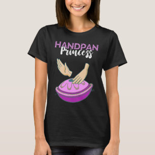 T-shirt Handpan Princess Instrument de musique Lady Hang D