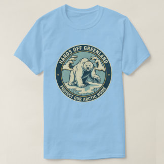 T-shirt Hands Off Greenland Polar Bear