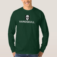 HANDSKULL Suède - Drapeau à manches longues de bas