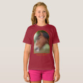 T-shirt Handsome Shire Draft Horse Personalized (Devant entier)