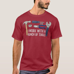 T-shirt Handyman Homme Electricien Cadeau Réparation de ma