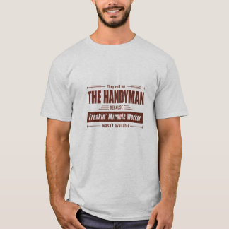 T-shirt Handyman Miracle Worker Grunge Cadeau