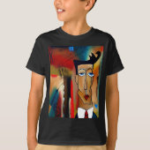 T-shirt Hanes TAGLESS® pour enfants (Devant)