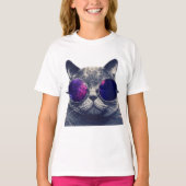 T-shirt Hanes TAGLESS® pour filles (Devant)