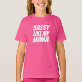 T-shirt Hanes TAGLESS® pour filles (Devant)