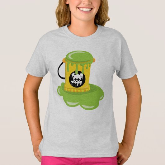 T-shirt Hanes TAGLESS® pour filles (Devant)