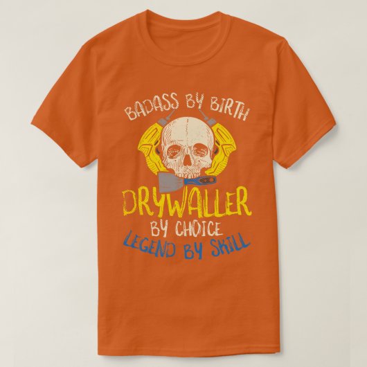T-shirt Hang Drywall Installer Carpenter Master (Design devant)