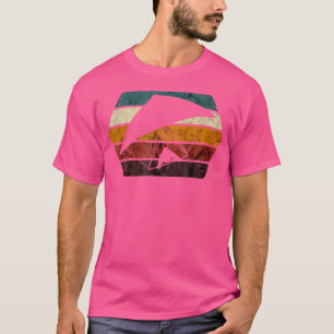 T-shirt Hang Gliage Vintage rétro Soir Volant Hang Gli