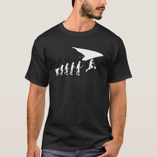 T-shirt Hang Glider Evolution Pour Hang Glider (Devant)