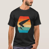 T-SHIRT HANG GLIDER RETRO DESIGN (Devant)
