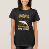 T-shirt Hang Glider Saying Hang Gliding (Devant)