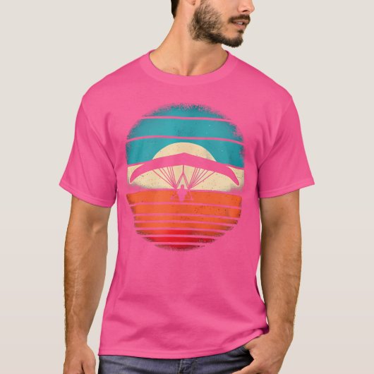 T-shirt Hang Gliding Sunset (Devant)