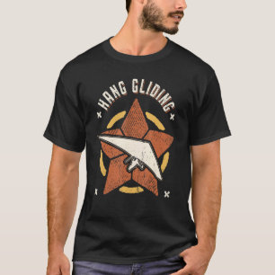 T-shirt Hang Gliding Vintage Retro Classic Sport