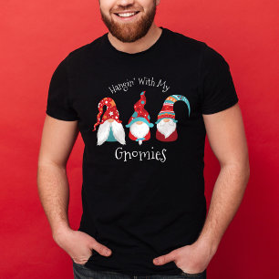 T-shirt Hangin avec mes Gnomies Funny Moderne Vacances nor