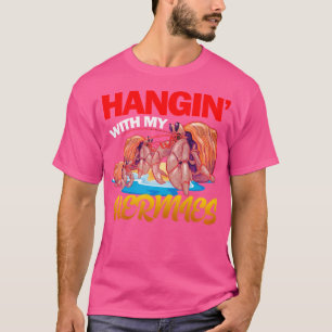 T-shirt Hangin Avec Mes Hermies Drôle Hermite Crab Art
