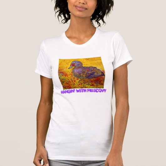 T-shirt hangin avec muscovy (Devant)