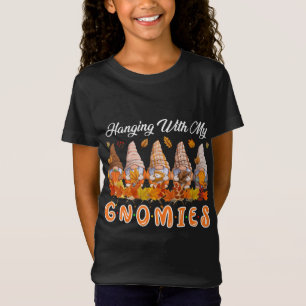 T-Shirt Hanging With My Gnomies Christmas Cute Gnomes Ugly