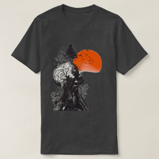 T-shirt Hangovers Alans Men Tree Halloween (Design devant)