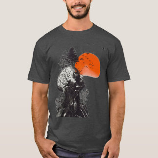 T-shirt Hangovers Alans Men Tree Halloween
