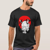 T-shirt Hannya japanese yokai Ogre mask oni harajuku art r (Devant)
