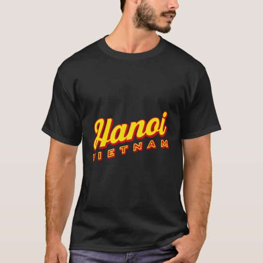 T-shirt Hanoi Vietnam (Devant)