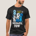 T-shirt Hanoukka Chats Meowzel Tov Chanukah Femmes juives<br><div class="desc">Hanoukka Chats Meowzel Tov Chanukah Femmes juives Filles Enfants</div>