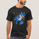 T-shirt Hanoukka Dinosaur Menorasaurus Rex Dino Chanukah B<br><div class="desc">Hanoukka Dinosaur Menorasaurus Rex Dino Chanukah Garçons Enfants.</div>