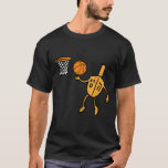 T-shirt Hanoukka Dreidel Basketball Chanukah Hommes juifs<br><div class="desc">Hanoukka Dreidel Basketball Chanukah Hommes juifs garçons</div>