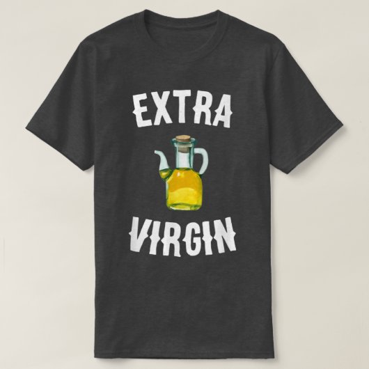 T-shirt Hanoukka Etra Virgin Olive Oil Menorah Latke Party (Design devant)