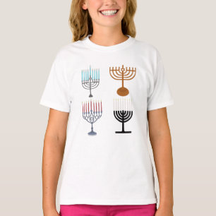 T-shirt Hanoukka judaïsme religion juive
