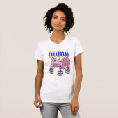 T-shirt Hanoukka Kitty (Devant entier)