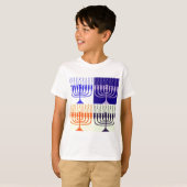 T-shirt Hanoukka Menorah (Devant entier)