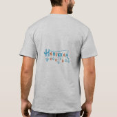 T-shirt Hanoukka sameach. Bonne Hanoukka (Dos)
