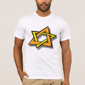 T-shirt Hanoukka Star Mens (Devant)