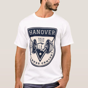 T-shirt Hanover Centre de Fitness Vintage Gym homme t-shir