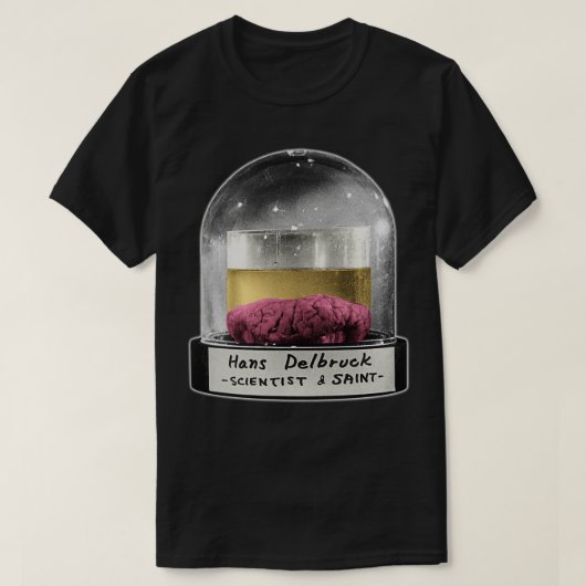 T-shirt Hans Delbruck Brain Jar (Design devant)