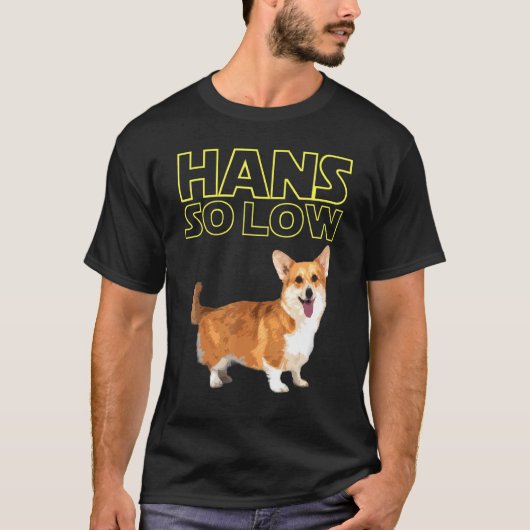 T-shirt Hans si bas Corgi (Devant)