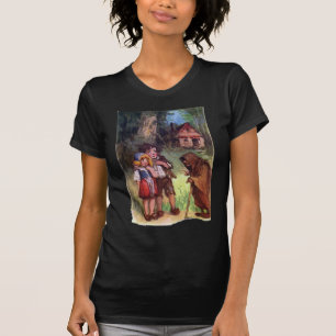 T-shirt Hansel et Gretel rencontrent la sorcière