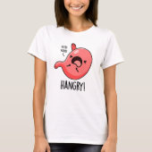 T-shirt Hanseuse Faim Faim Stomach Pun (Devant)
